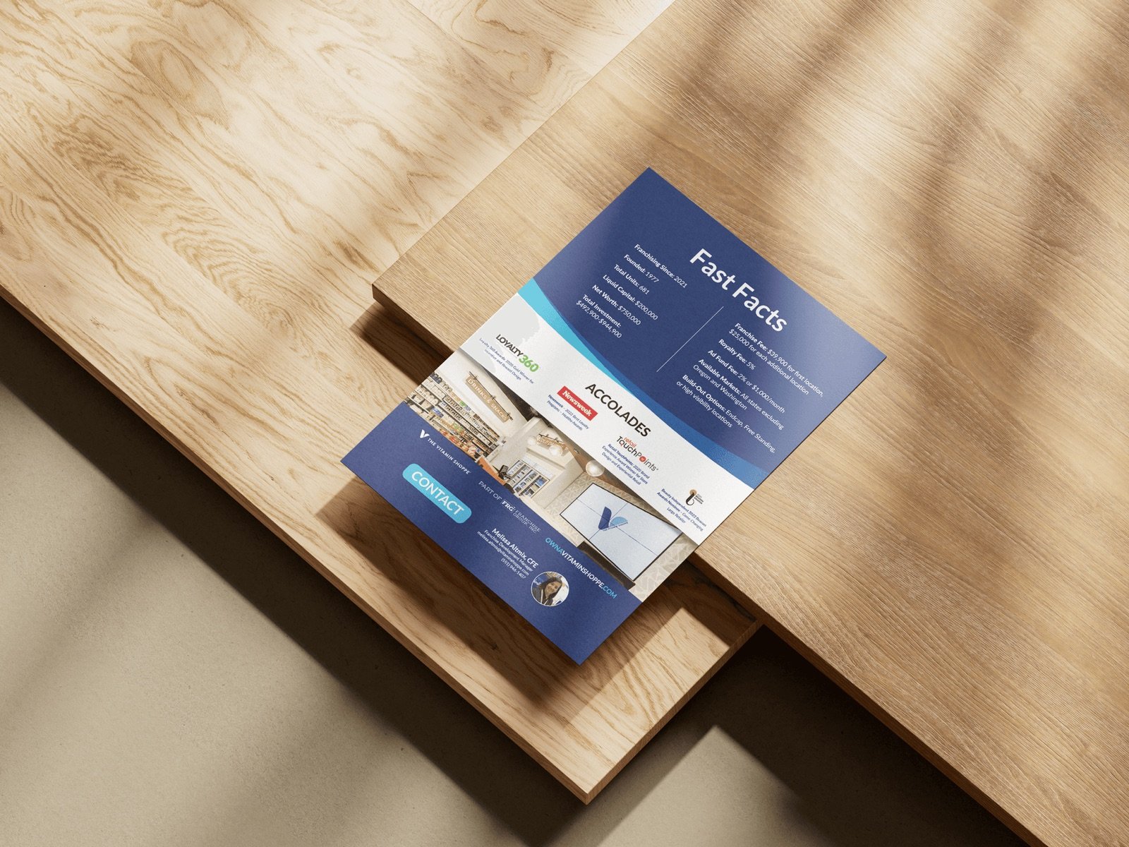 The Vitamin Shoppe flyer layout
